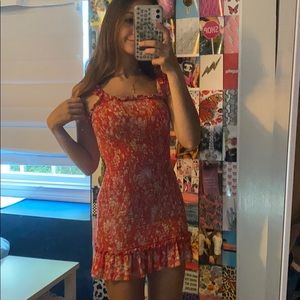 Pretty floral print dress